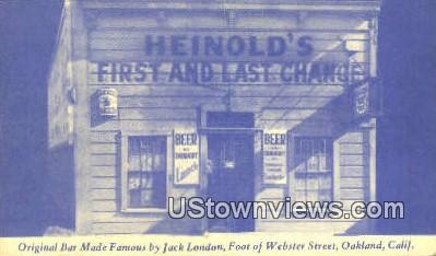Original Bar, JM Heinold - Oakland, California CA Postcard