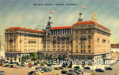 Hotel Oakland - California CA Postcard