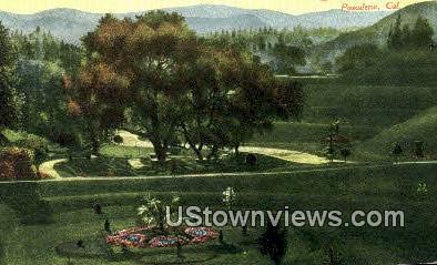 Busch's Sunken Gardens - Pasadena, California CA Postcard