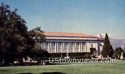 Huntington Library - Pasadena, California CA Postcard