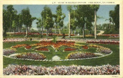 Recreation Park - Long Beach, California CA Postcard