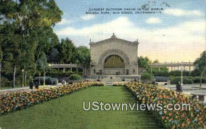 Balboa Park - San Diego, California CA Postcard