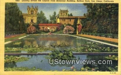 Botanical Bldg, Balboa Park - San Diego, California CA Postcard