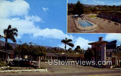 Golf Motel - Santa Barbara, California CA Postcard