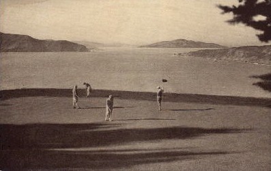 Golf Links, Lincoln Park - San Francisco, California CA Postcard
