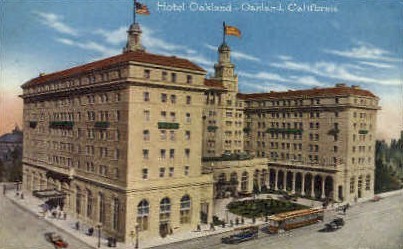 Hotel Oakland  - California CA Postcard