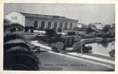 Municipal Auditorium - Oakland, California CA Postcard