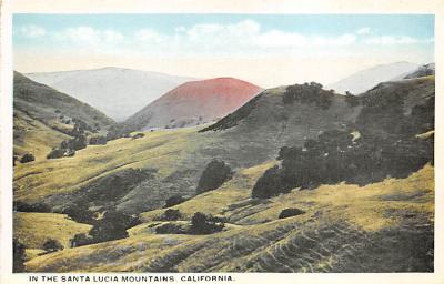 Santa Lucia Mountains CA