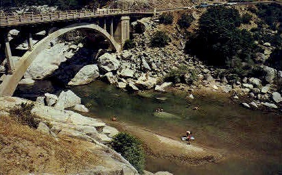Yuba River - Nevada City, California CA Postcard