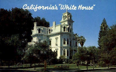 Governor's Mansion - Sacramento, California CA Postcard