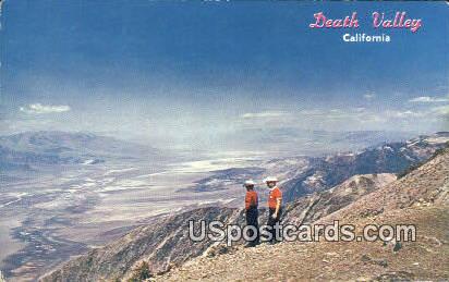 Dante's View - Death Valley, California CA Postcard