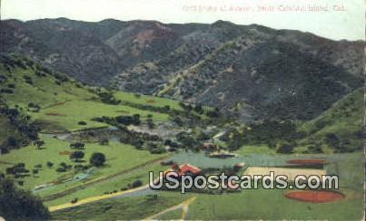 Golf Links, Avalon - Santa Catalina Island, California CA Postcard