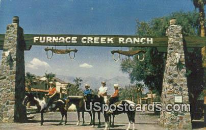 Furnace Creek Ranch - Death Valley, California CA Postcard