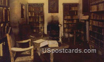 Original Library, Mission San Carlos - Carmel, California CA Postcard