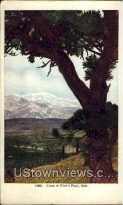 Pikes Peak - Colorado Springs Postcards, Colorado CO Postcard