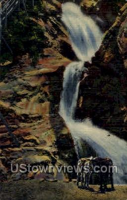 Seven Falls, South Cheyenne Canon - Colorado Springs Postcards, Colorado CO Postcard