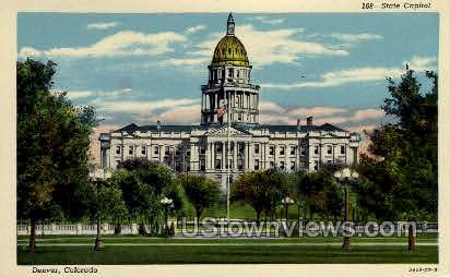 State Capitol - Denver, Colorado CO Postcard