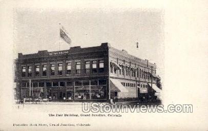 The Fair Building - Grand Junction, Colorado CO Postcard