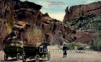 Monument Canon - Grand Junction, Colorado CO Postcard