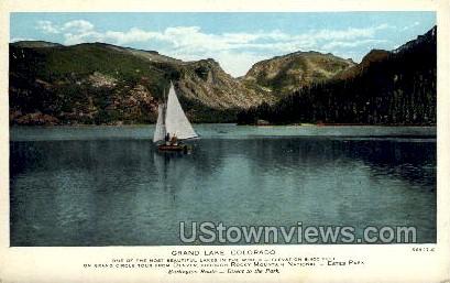 Grand Lake - Colorado CO Postcard