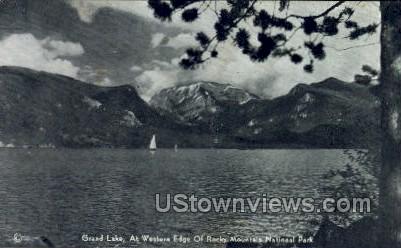 Grand Lake - Colorado CO Postcard