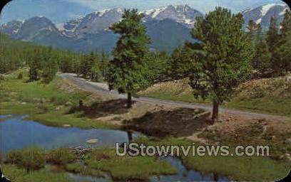 The Beaver Dams - Rocky Mountain National Park, Colorado CO Postcard