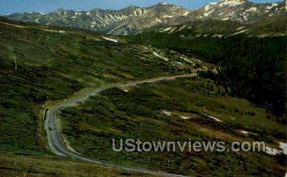 Gore Range - Rocky Mountain National Park, Colorado CO Postcard