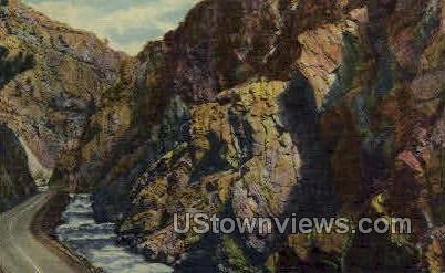 The Narrows, Williams Canyon - Rocky Mountain National Park, Colorado CO Postcard