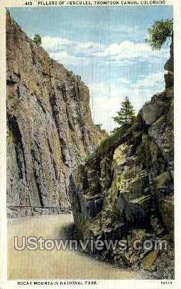 Pillars of Hercules - Rocky Mountain National Park, Colorado CO Postcard