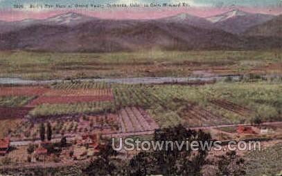 Grand Valley Orchards, CO, Colorado Postcard