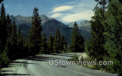 Trial Ridge Road - Rocky Mountain National Park, Colorado CO Postcard