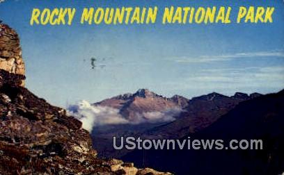 Rocky Mountain National Park, CO     ;     Rocky Mountain National Park, Colorado Postcard