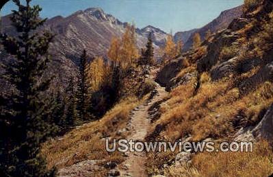 Long's Peak, Dream Lake Trail - Rocky Mountain National Park, Colorado CO Postcard