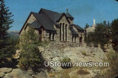 St. Malo Chapel - Rocky Mountain National Park, Colorado CO Postcard