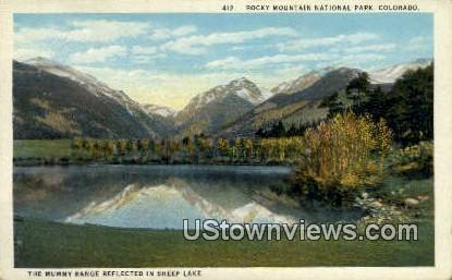 Mummy Range - Rocky Mountain National Park, Colorado CO Postcard