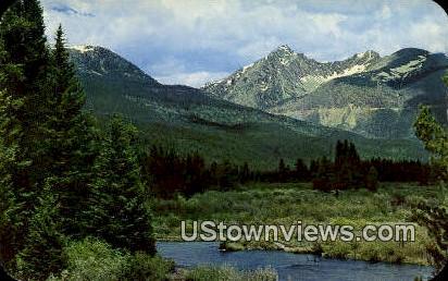 Mt. Baker, Kawuneche Valley - Rocky Mountain National Park, Colorado CO Postcard