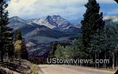 Mt. Ypsilon, Deer Mountain Drive - Rocky Mountain National Park, Colorado CO Postcard