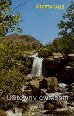 Alberta Falls - Rocky Mountain National Park, Colorado CO Postcard
