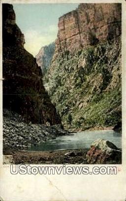 Grand River Canyon, Colorado     ;     Grand River Canyon, CO Postcard