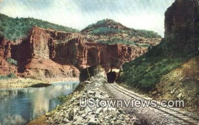 Grand River Canyon, CO     ;     Grand River Canyon, Colorado Postcard