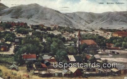 Golden, Colorado Postcard       ;       Golden, CO