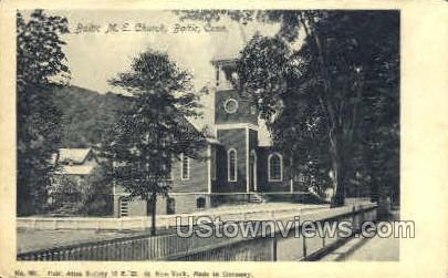 Baltic M. E. Church - Connecticut CT Postcard