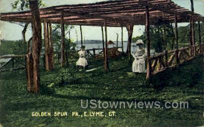 Golder Spur Park - East Lyme, Connecticut CT Postcard