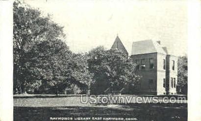 Raymonds Library - Hartford, Connecticut CT Postcard