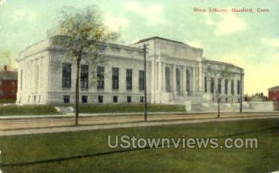 State Library - Hartford, Connecticut CT Postcard