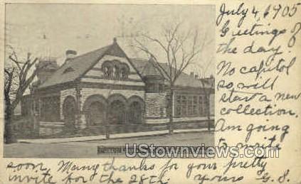Public Library - New London, Connecticut CT Postcard