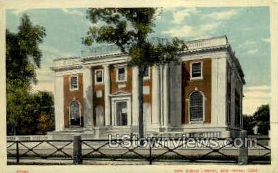 New Public Library - New Haven, Connecticut CT Postcard