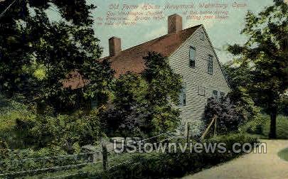 Old Porter House - Waterbury, Connecticut CT Postcard