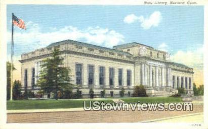 State Library - Hartford, Connecticut CT Postcard