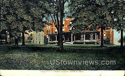 Connecticut Library Institute - Suffield Postcard